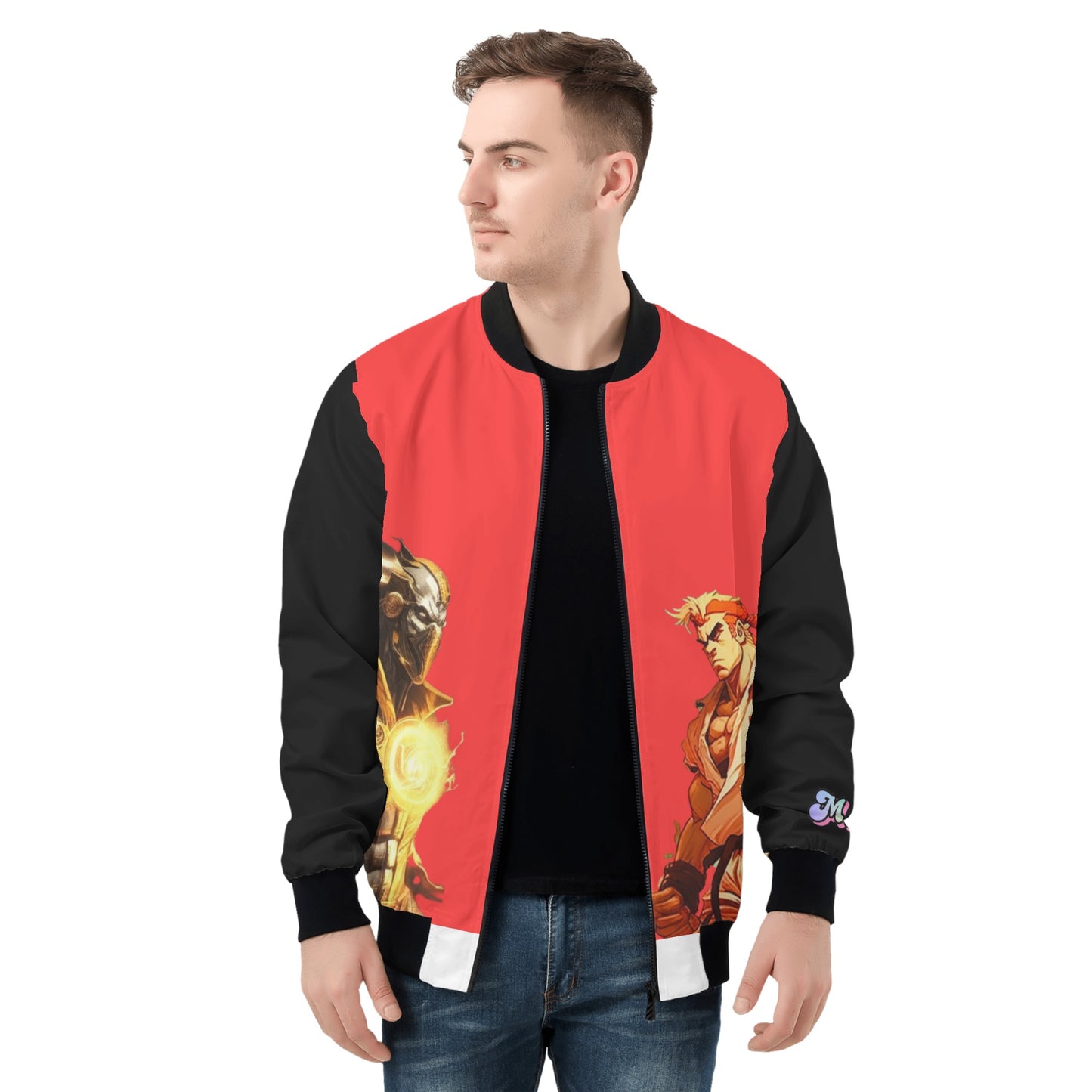 'Scorpion & Ken' Men's Bomber Jacket