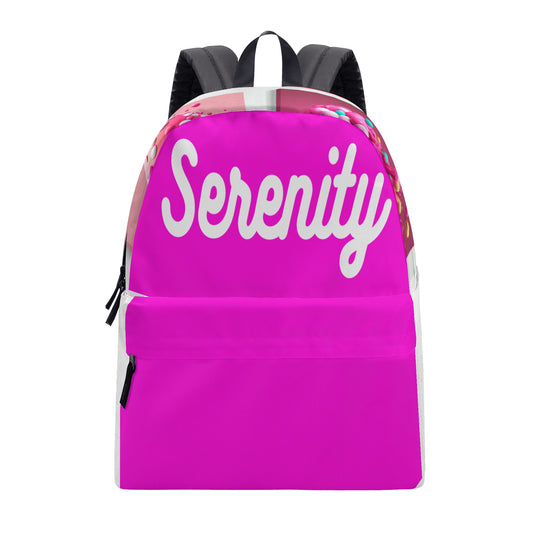 Serenity All Over Print Cotton Backpack