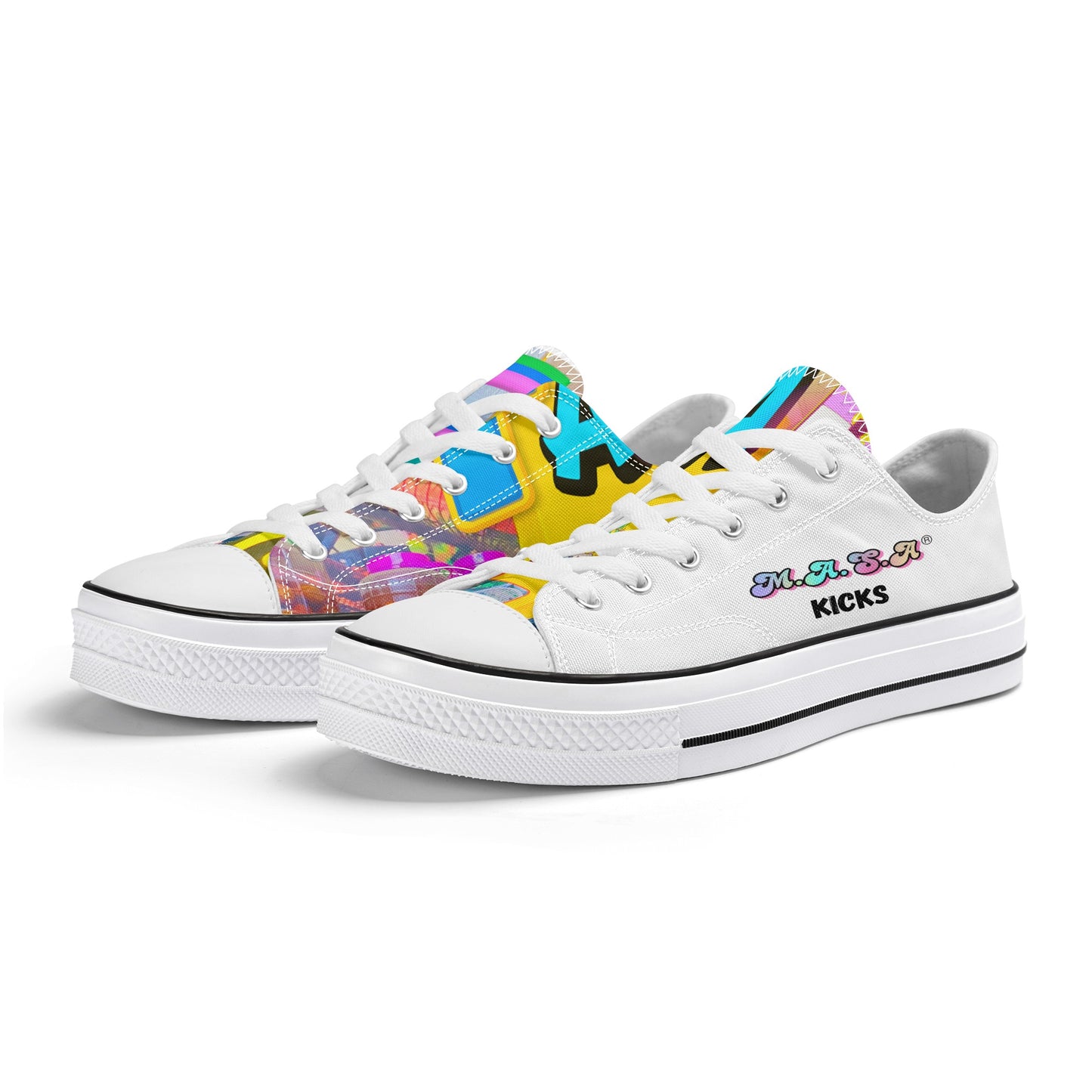 'M.A.S.A Decks' Women's Classic Low Top Canvas Shoes