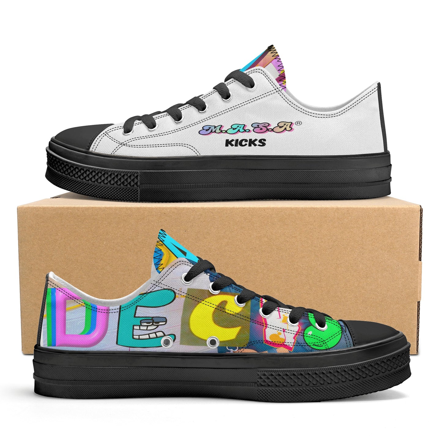 'M.A.S.A Decks' Women's Classic Low Top Canvas Shoes