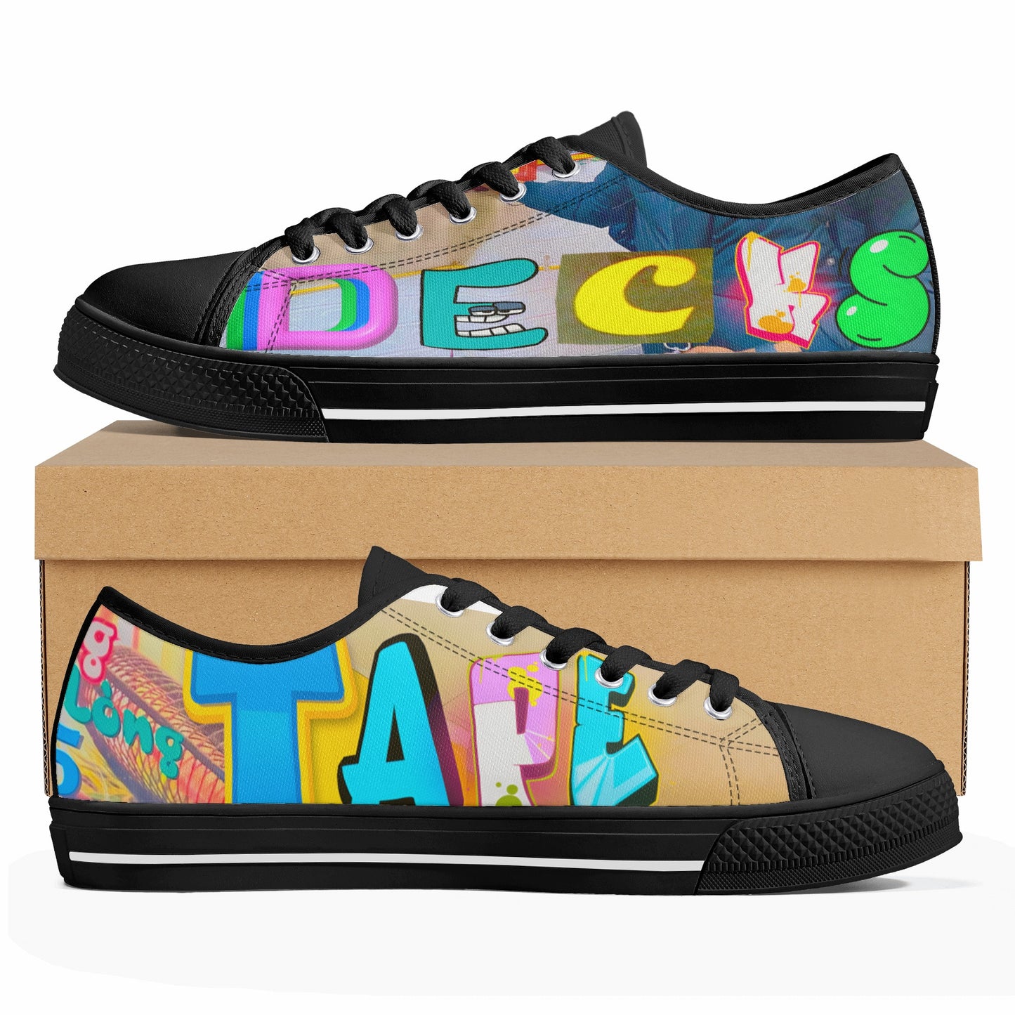 'M.A.S.A Decks' Men's Low Top Canvas Shoes