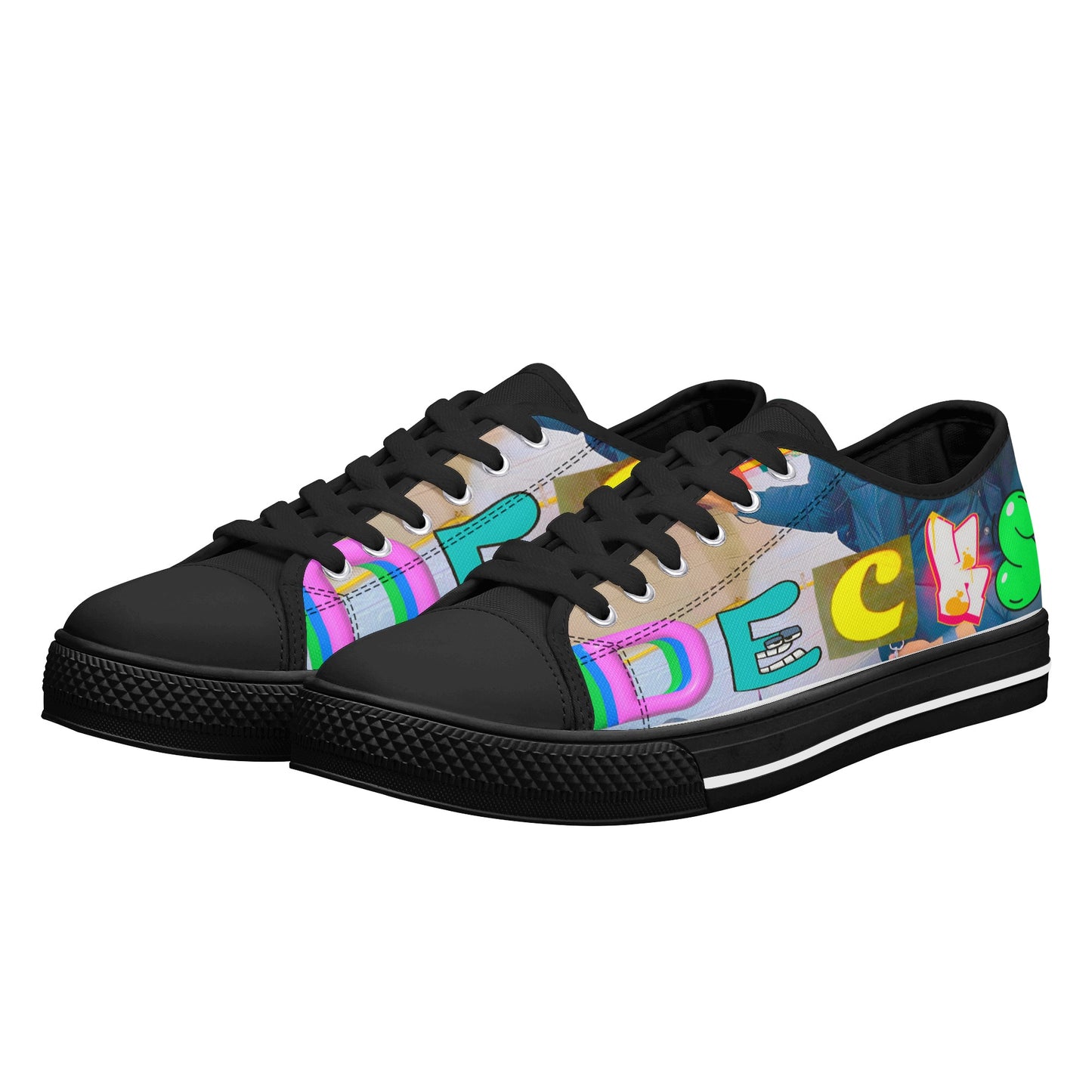 'M.A.S.A Decks' Men's Low Top Canvas Shoes