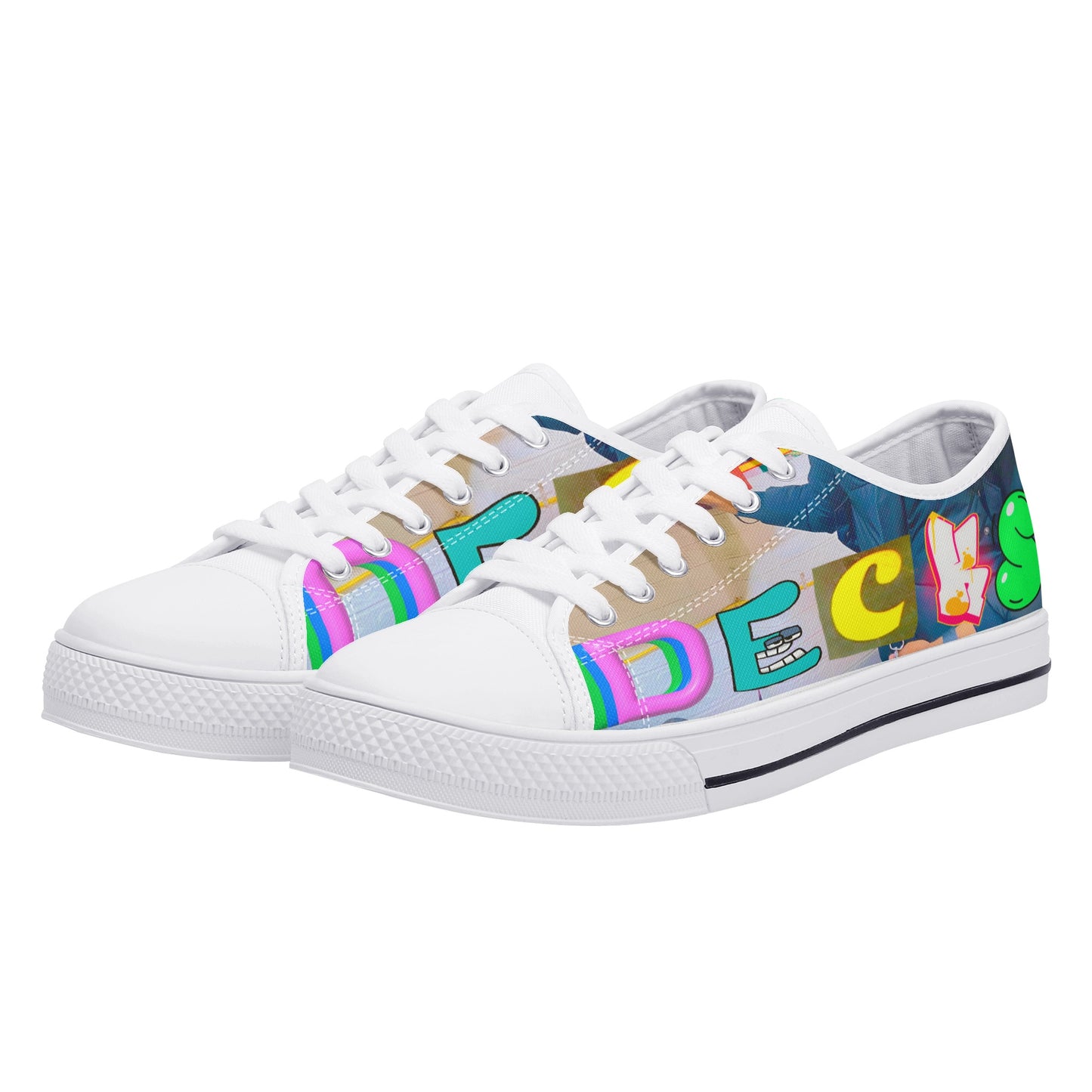 'M.A.S.A Decks' Men's Low Top Canvas Shoes