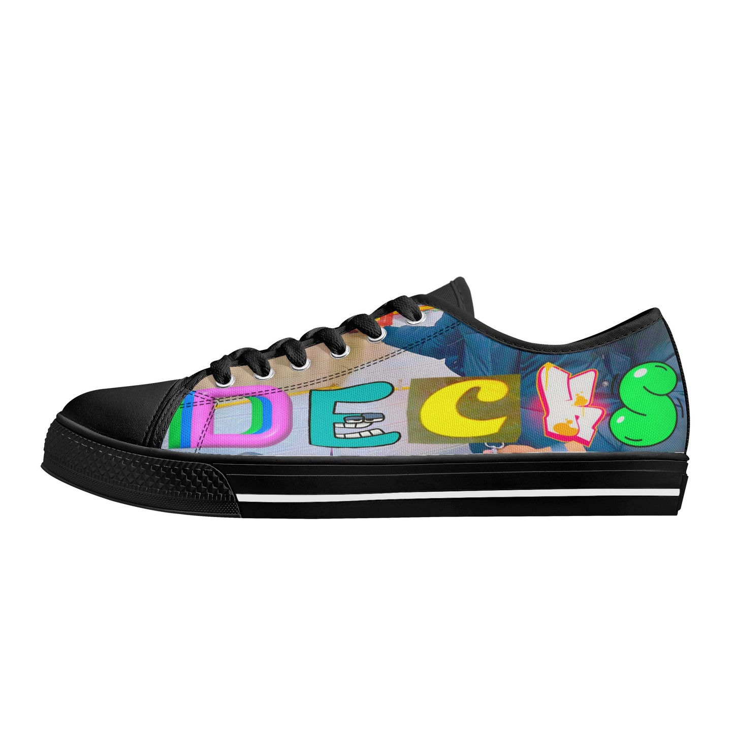 'M.A.S.A Decks' Men's Low Top Canvas Shoes