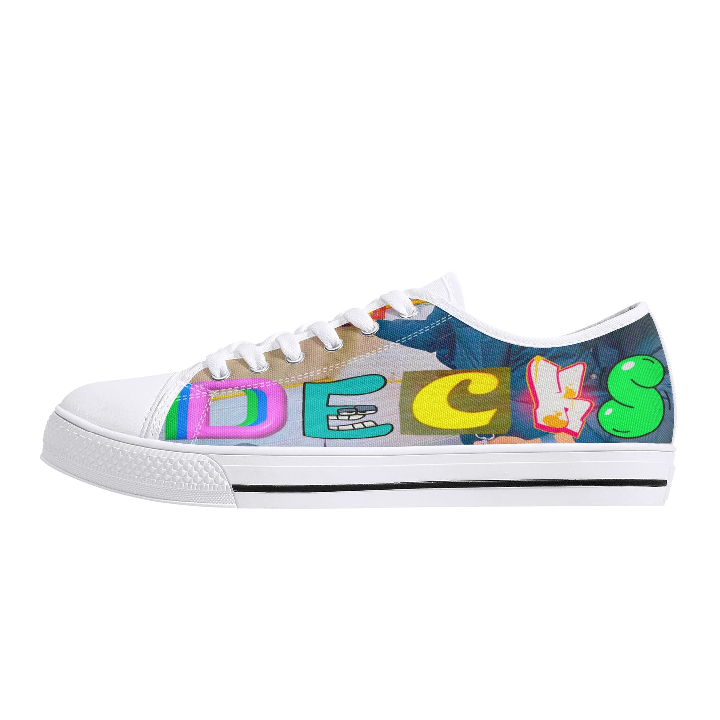 'M.A.S.A Decks' Men's Low Top Canvas Shoes