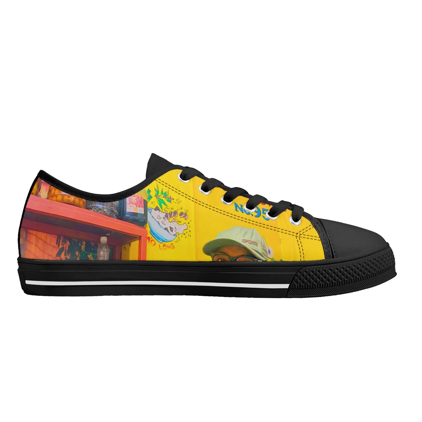 'M.A.S.A Decks' Men's Low Top Canvas Shoes