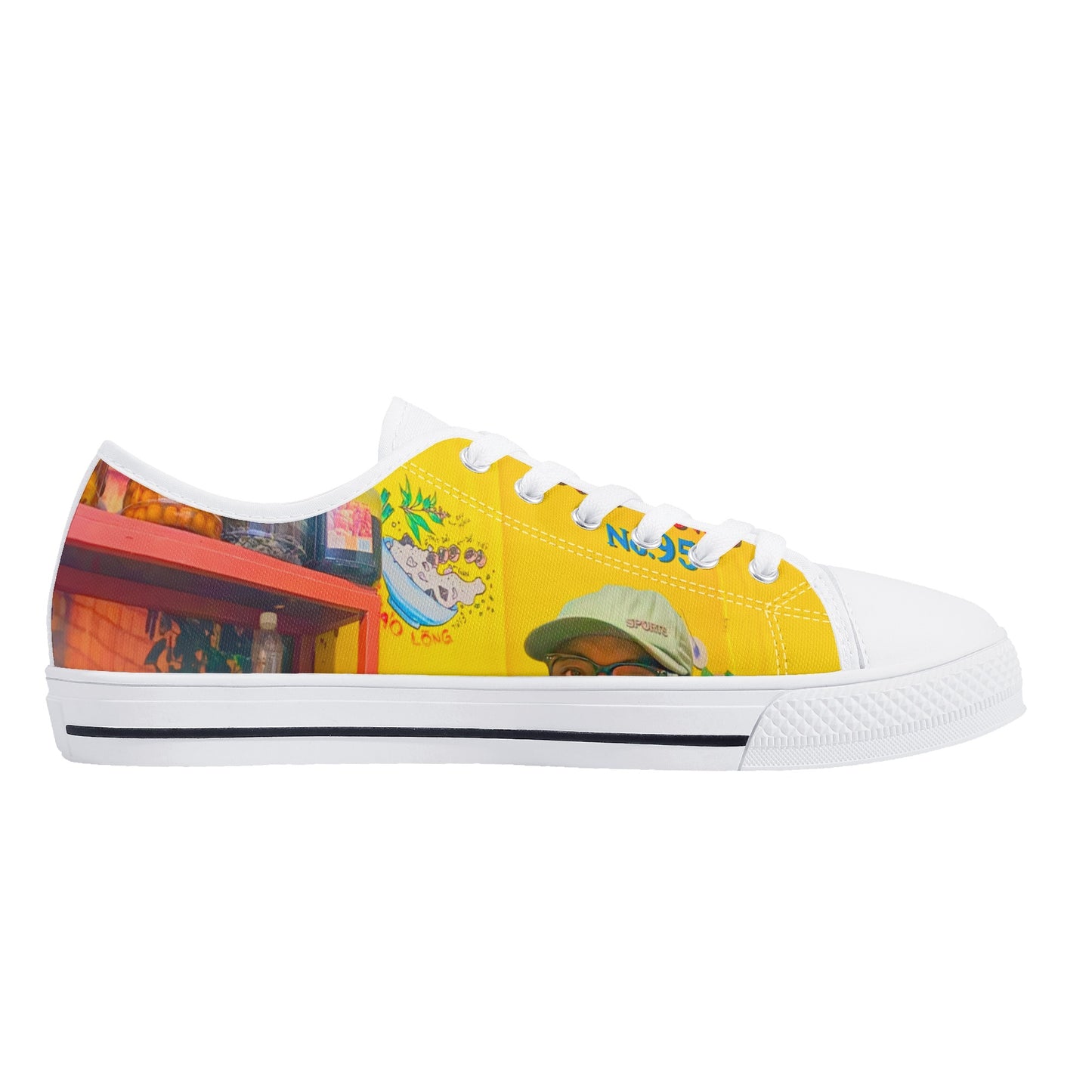 'M.A.S.A Decks' Men's Low Top Canvas Shoes