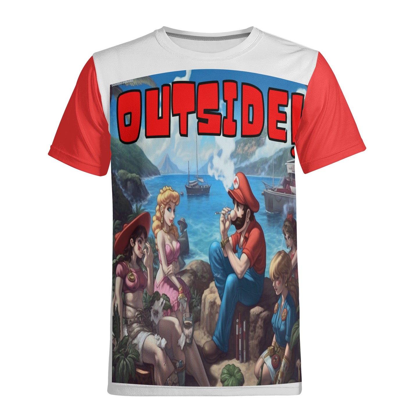 Outside Brothers All Over Print T-shirt