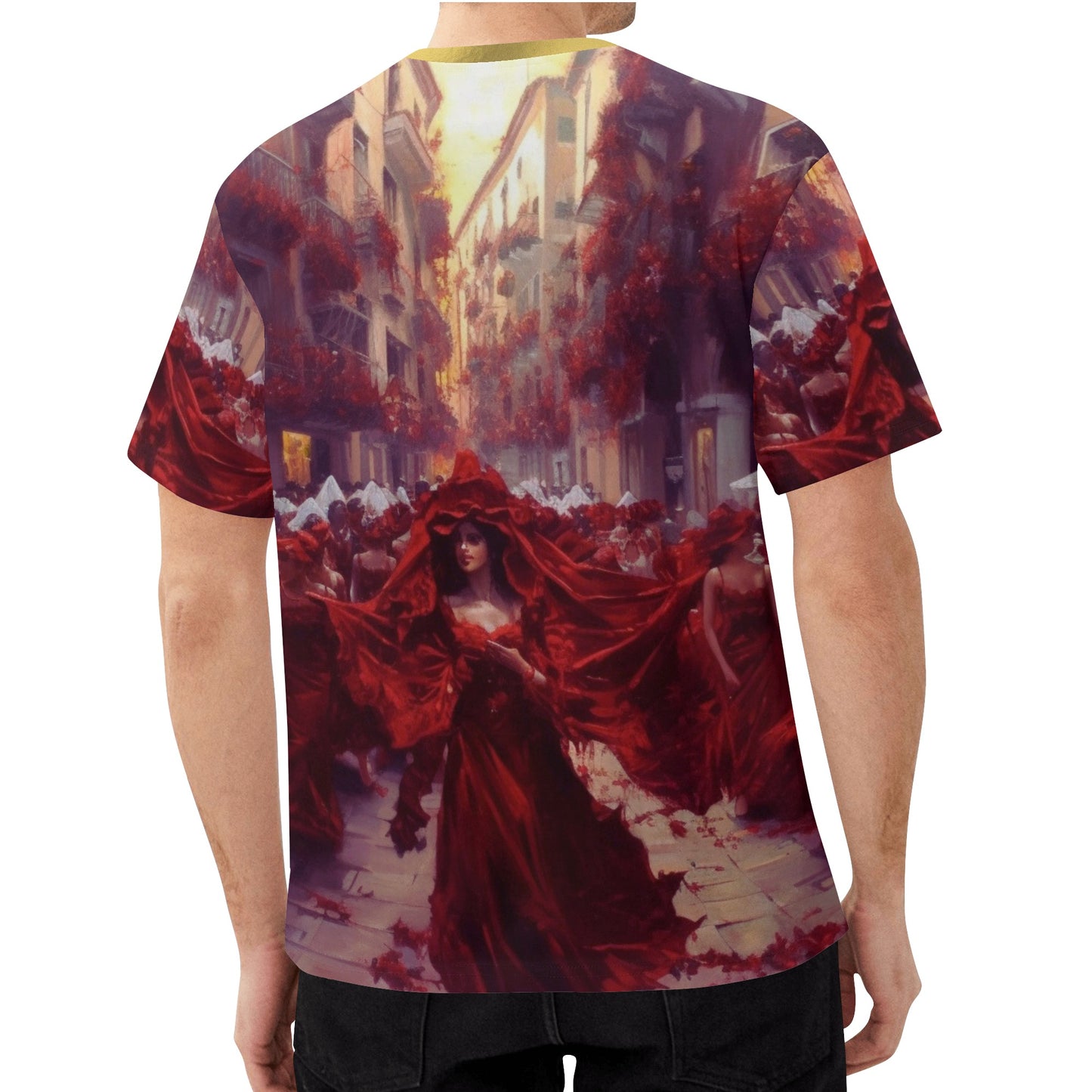 Spiritual Gold- All Over Print Short Sleeve T-Shirt