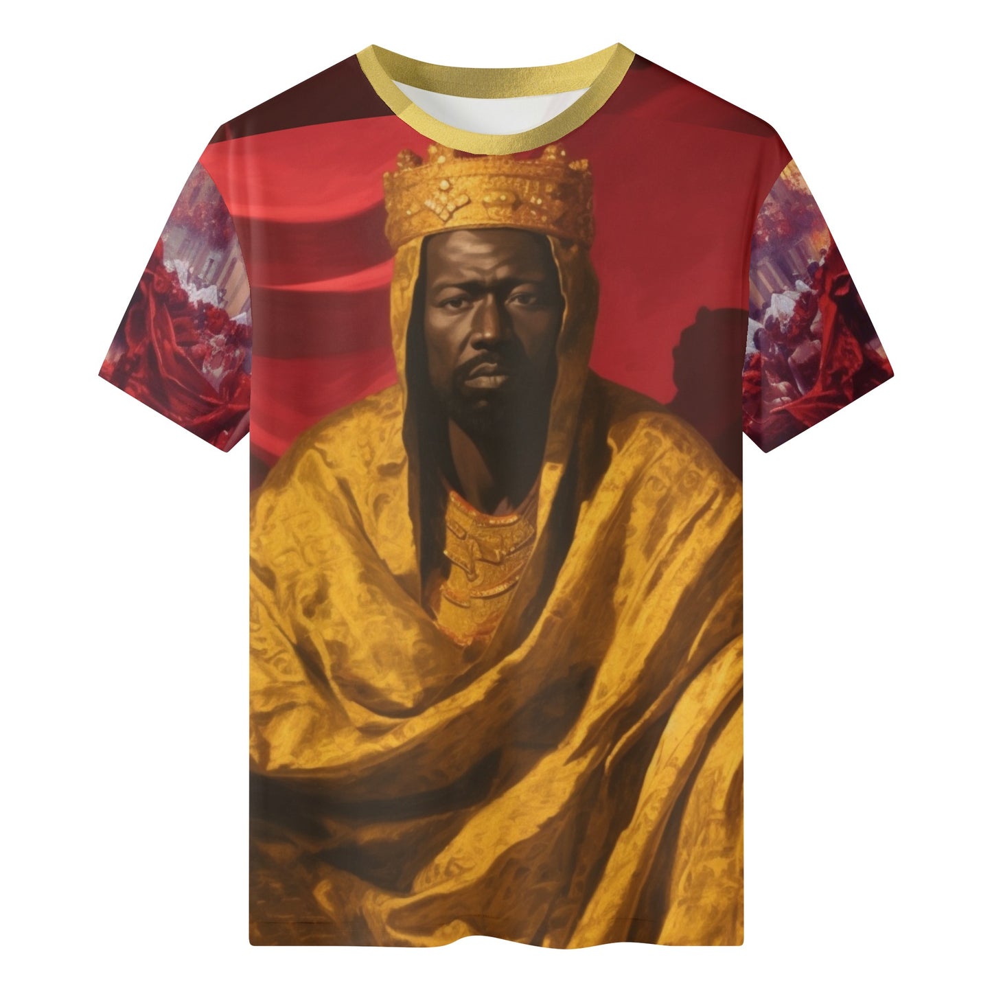 Spiritual Gold- All Over Print Short Sleeve T-Shirt