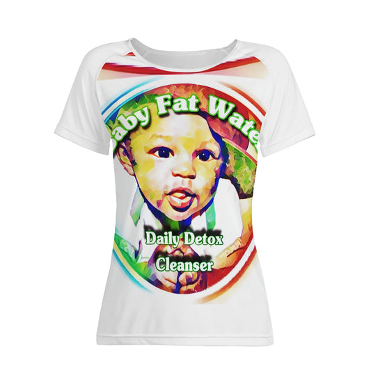 Classic Baby Fat Water-Womens All-Over Print T shirt