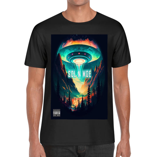 Sol n Moe-Cotton Front Back Printing T Shirt