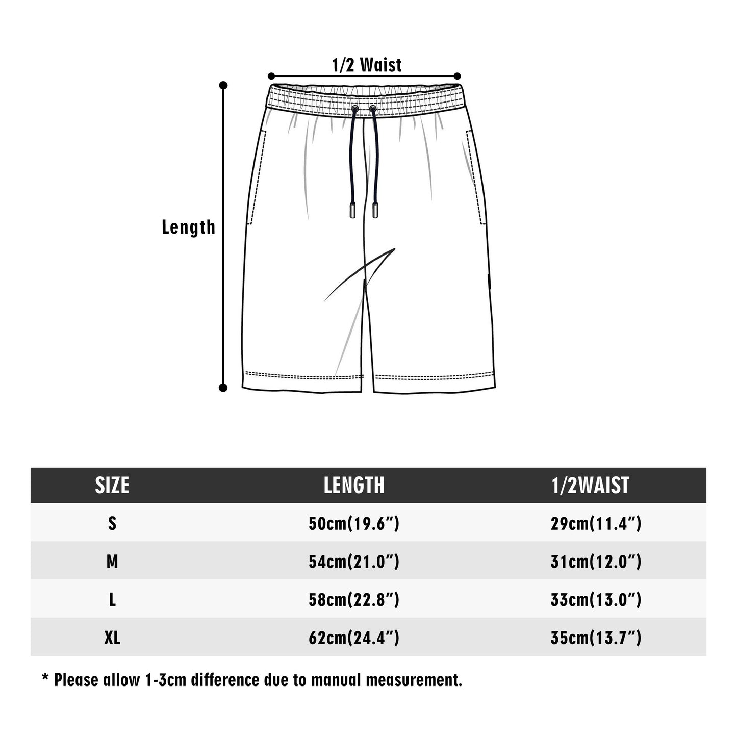 M.A.S.A Youth Lightweight Beach Shorts