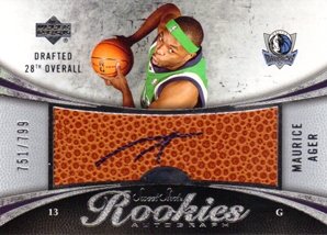 2006-07 Sweet Shot #110 Maurice Ager RC Auto /799 NBA Basketball Trading Card