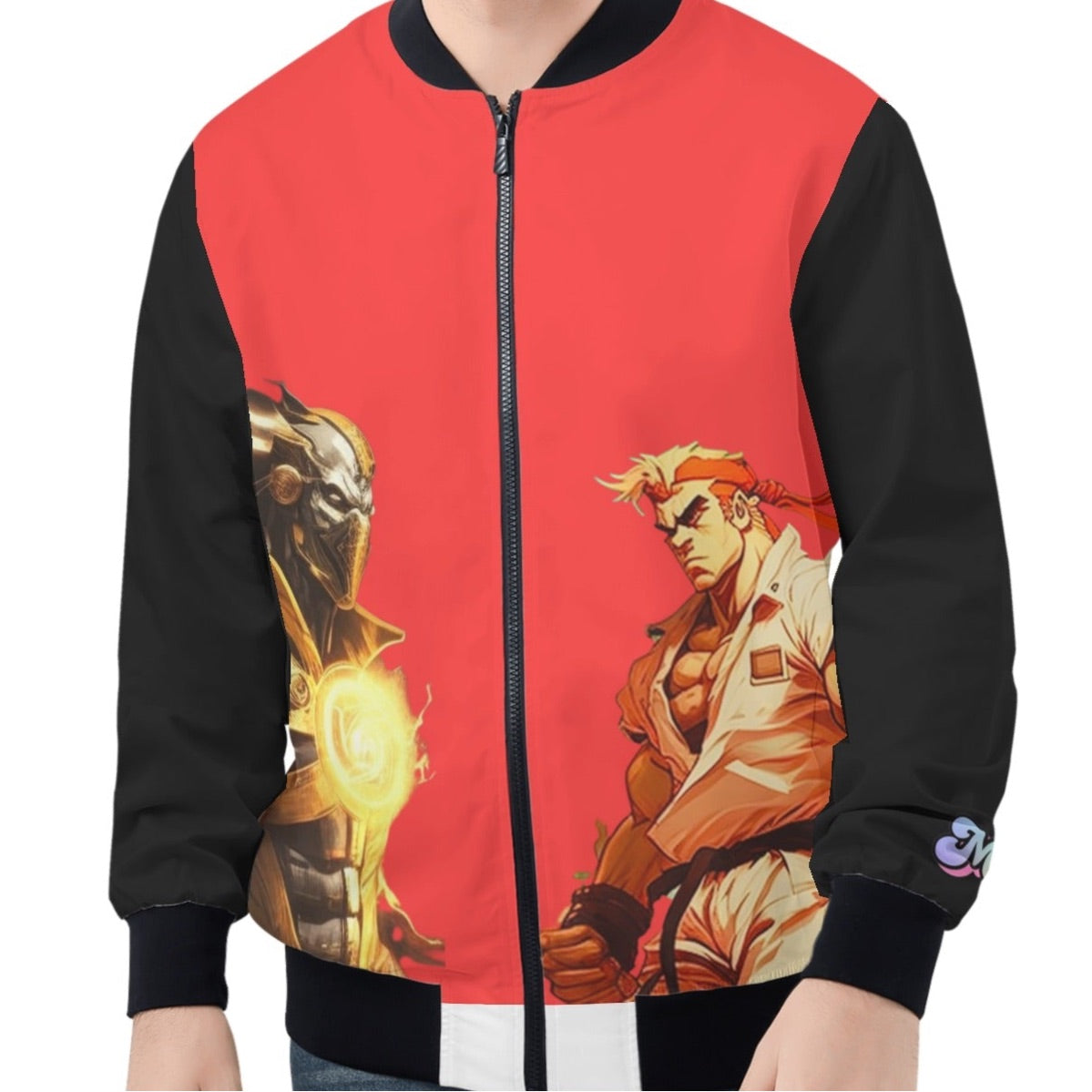 'Scorpion & Ken' Men's Bomber Jacket