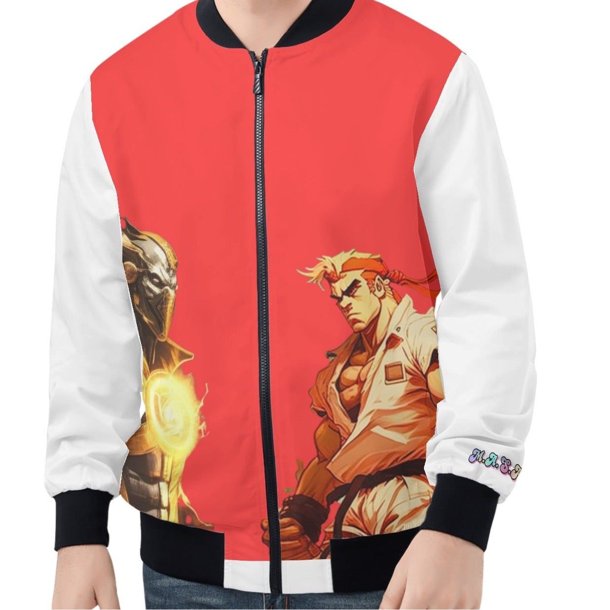 'Scorpion & Ken' Men's Bomber Jacket